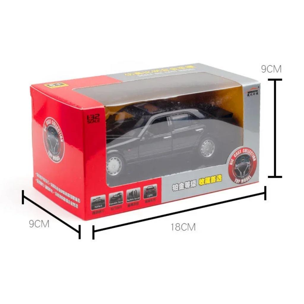 1/32 Benz S-W140 Model Jucărie Mașină Turnată sub Presiune din Aliaj Caroserie Metalică Șasiu din Plastic Anvelope de Cauciuc cu 4 Uși care se Deschid Funcție de Tragere înapoi Copii A88