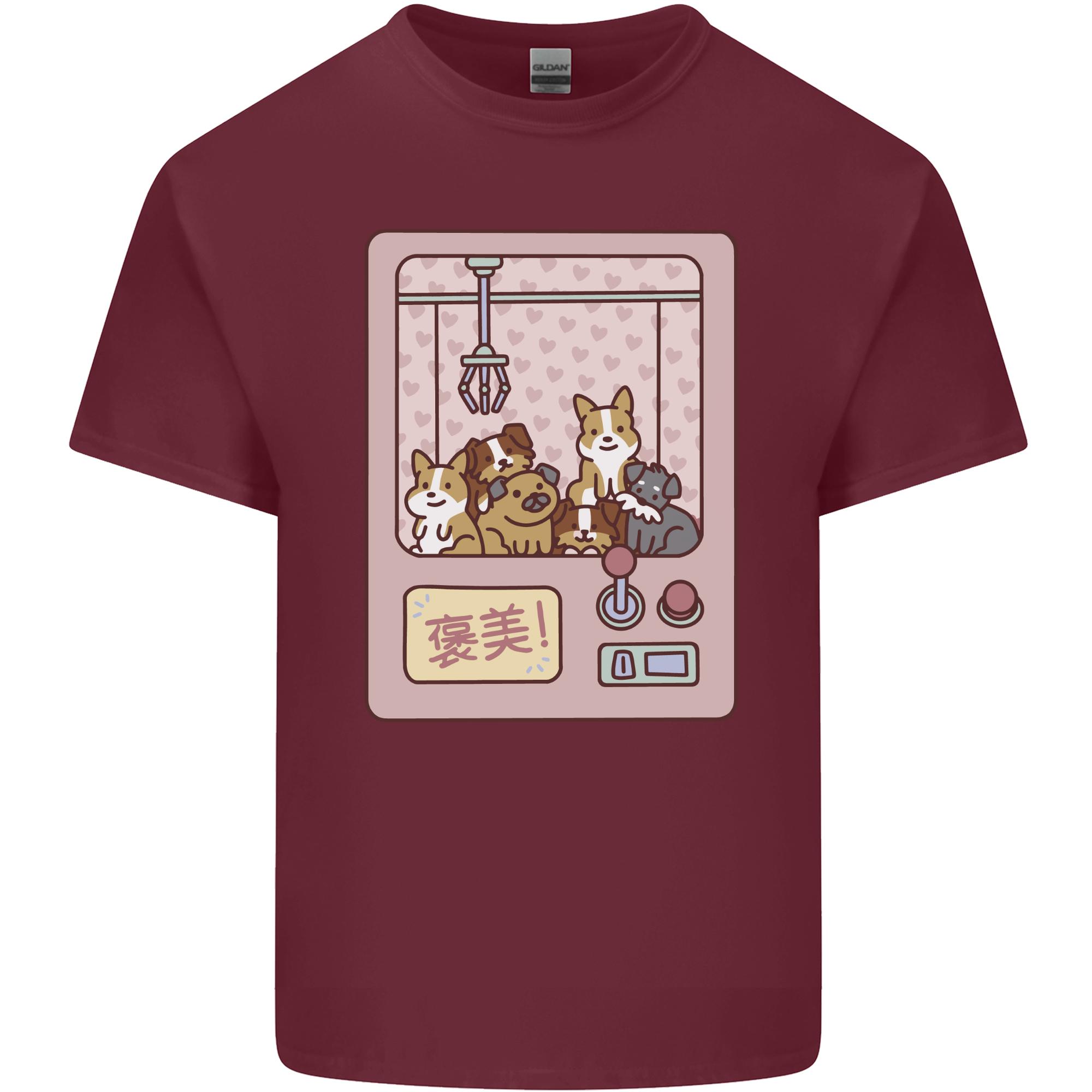 Kawaii Dog Machine Puppy Unisexs Light Cotton TShirt S