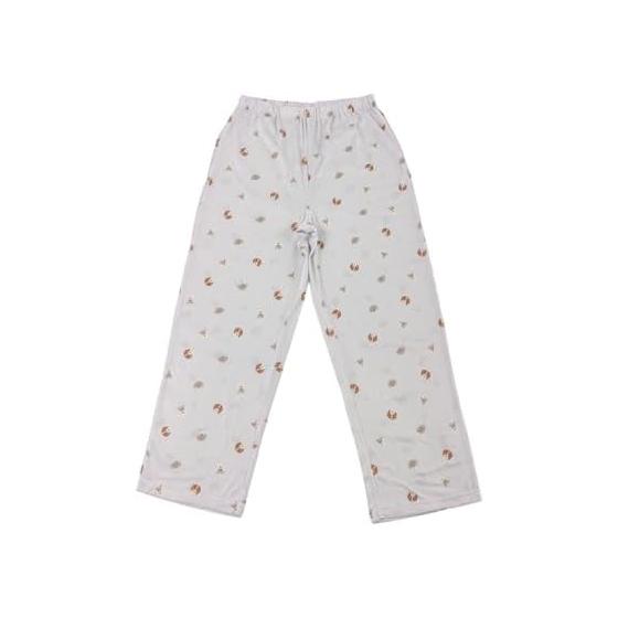 Pajama Set Women's Pajamas Animal Pattern Open Front Long Sleeve Stretch Material Panda Rabbit Bird Dog Women's