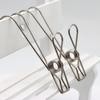 Stainless Steel Kitchen Clips with Hooks for Hanging and Drying
