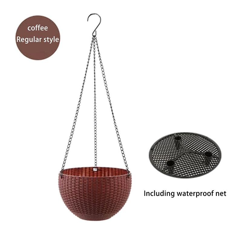 

Разнообразие цветов в наличии Подвесной горшок Садовый подвесной горшок Балконный подвесной горшок кофейный