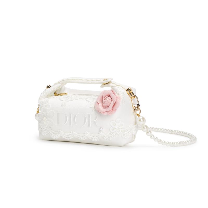 Handmade DIY Dior-inspired Remake Makeup Bag