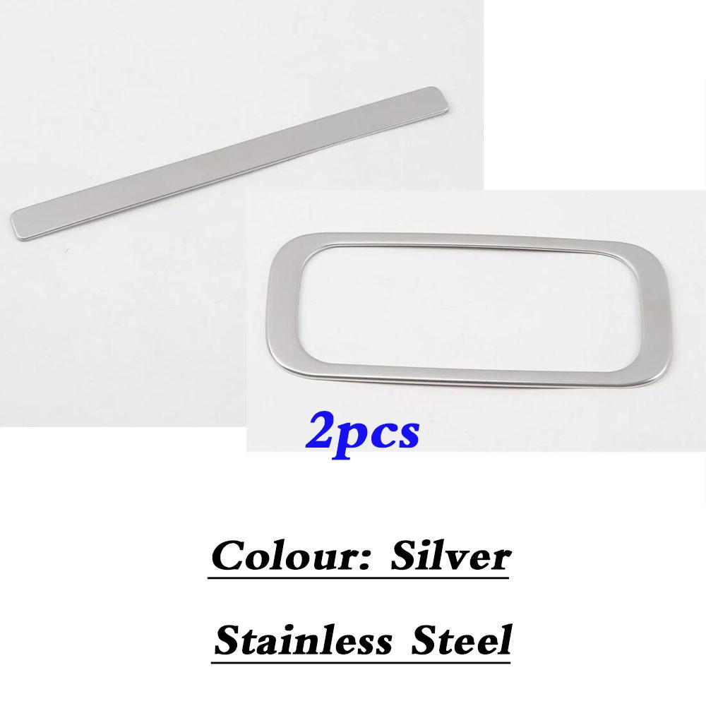 Car Stick Cover Interior Trim Stainless Steel Center Console Cup Gear Box Frame Part 1pcs For Volvo XC60 2018