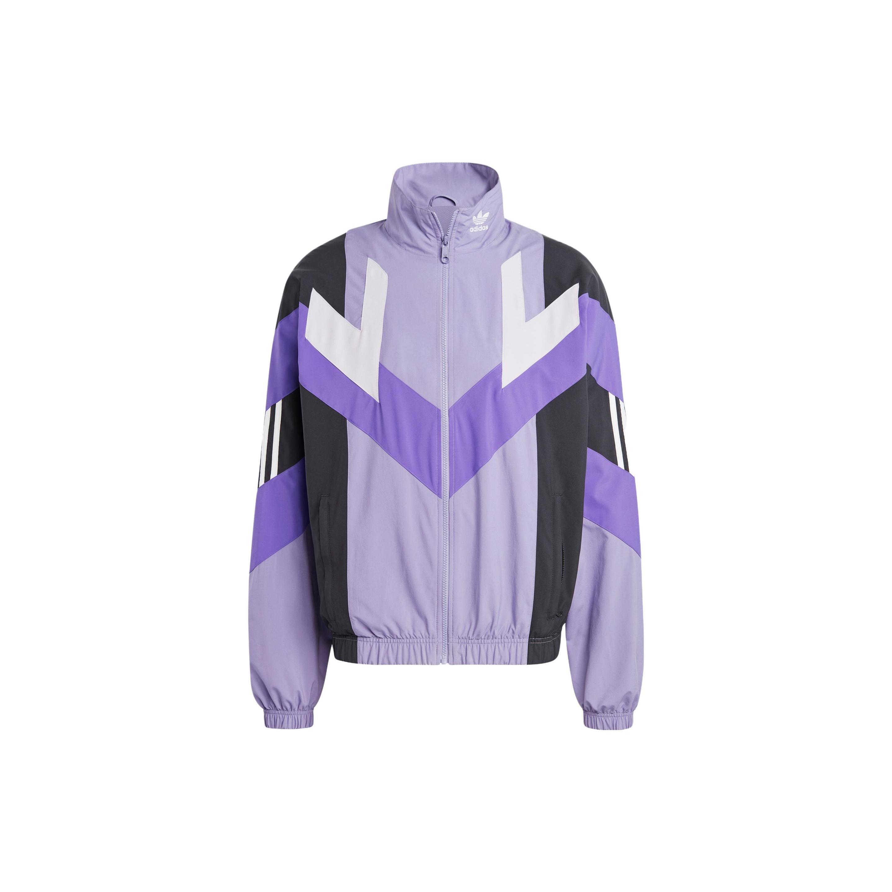 adidas originals Rekive Woven Track Jacket Asia Sizing  Purple  Men s IC6005 S