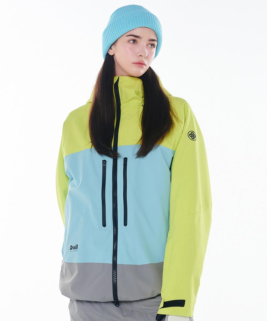 Doll Outerwear 2425 Bonita Board Jacket Lime Unisex