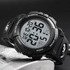 Timever digital wristwatch mens waterproof LED watch sports alarm large easy-to-read display multifunctional