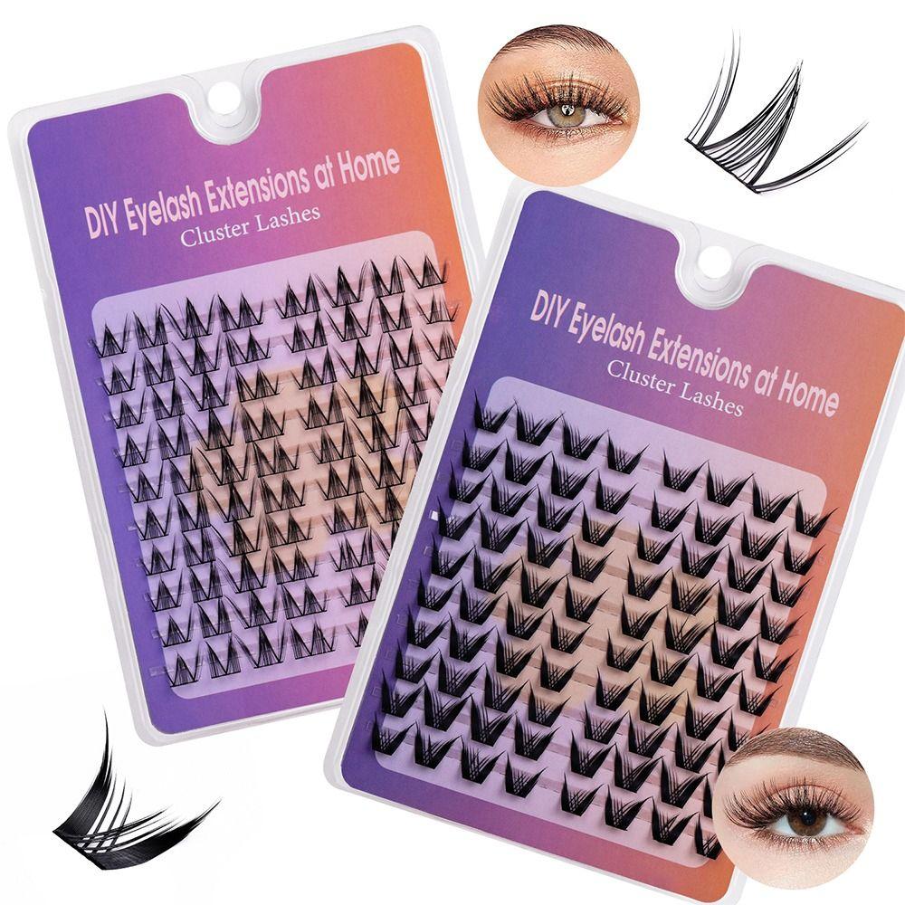 Anime Lash Clusters Spiky Cluster Eyelash Extensions Volume Individual Lashes  DIY At Home