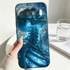 Aqua Gold Agate Case for Google Pixel 11 pro 11ProXL 9a 8a 6a 7a 10a 6 7 8 Pro 10 9 Pro XL Funda Phone Cover