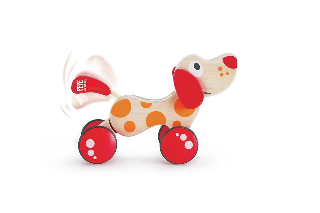 Hape Pepe the Puppy Pull Toy