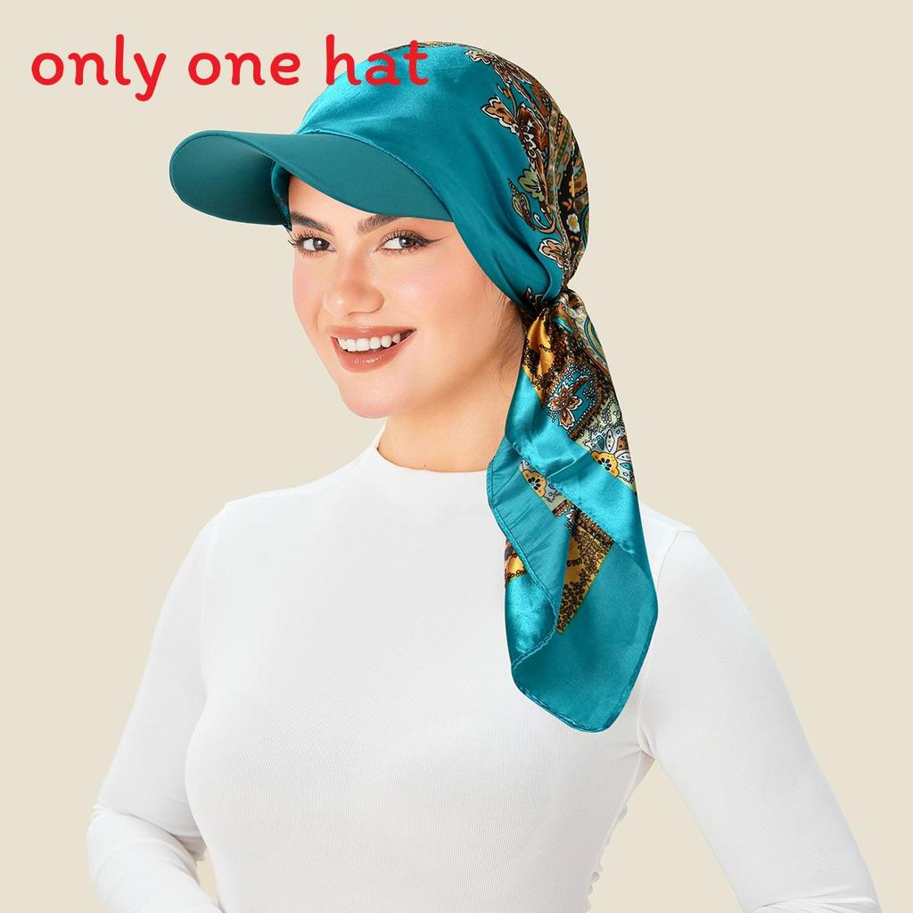 

Многоцветный полиэстеровый чехол для головы с круглой вершиной для повседневного и модного использования Blue Green