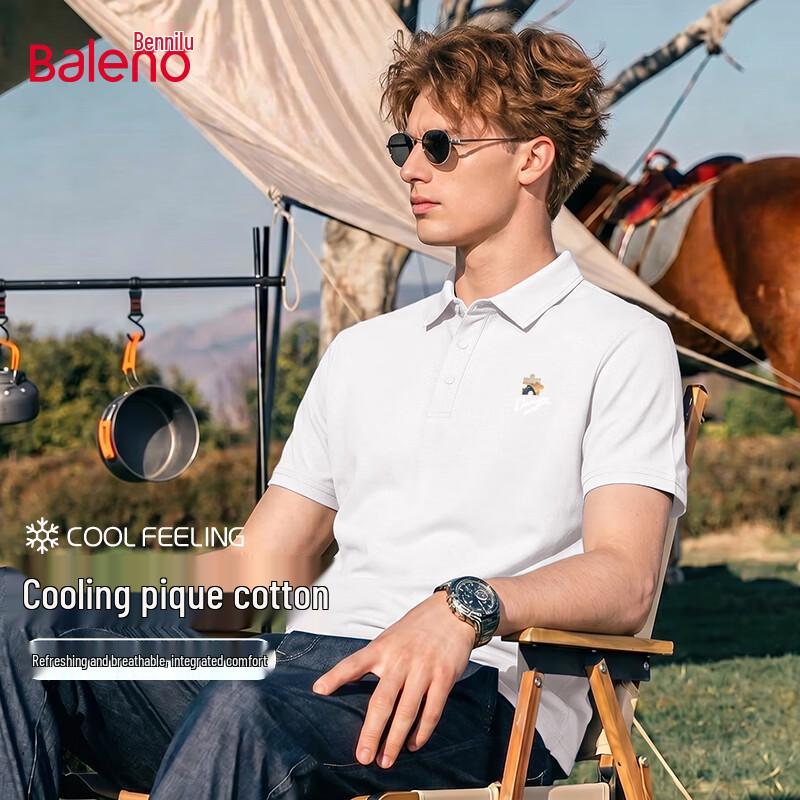 Baleno Men s Summer Pique Polo Shirt 4XL