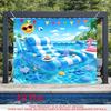 Tropischer Strand Wandteppich Sommer Ozean Pool Dekoration Hängende Meeresküsten Kunst Polyester Nautisch Boho Pool Schwimmer Szene Heim Dekoration