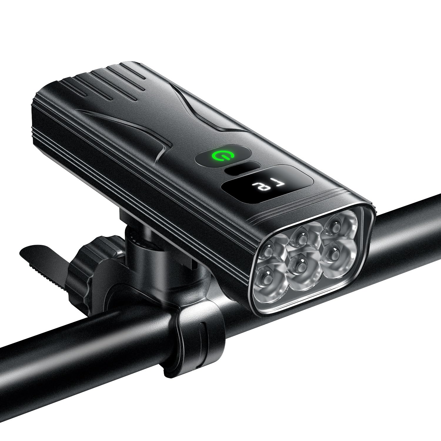 

Powerful 1000 USB Rechargeable Bike Headlight with 6400mAh 5 IPX6 Mobile Battery Level and Perfect for and Earthquake 6-Bulb, Lumen, Battery, Modes,