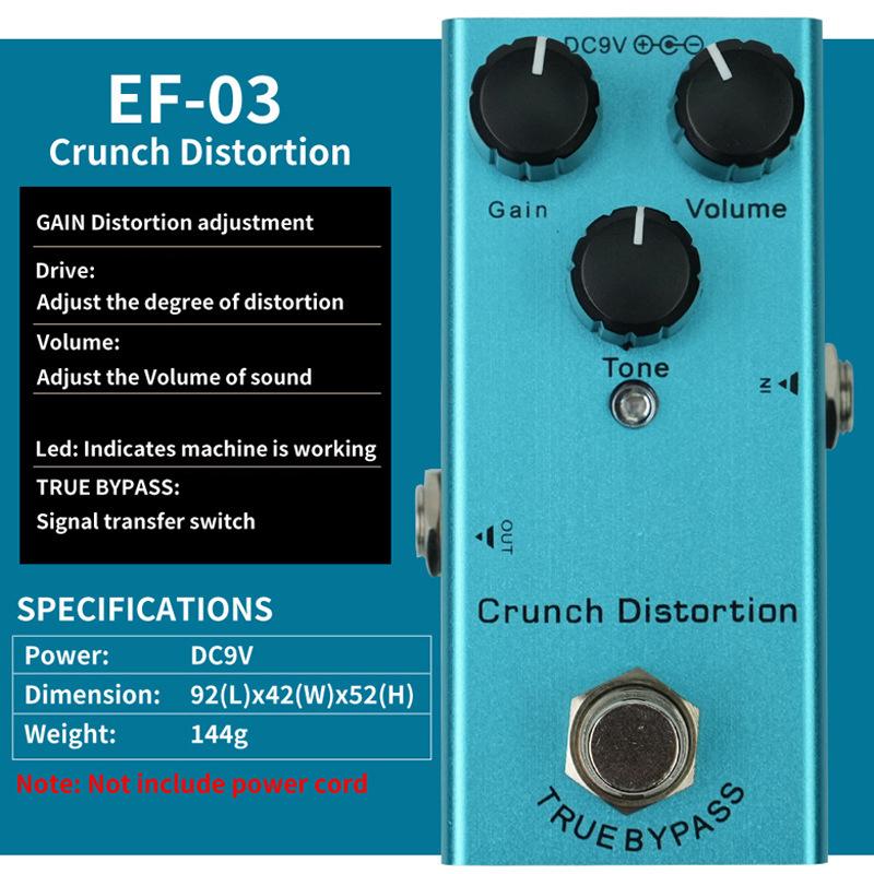 Guitar Stompbox Essential Series: Vintage Overdrive, Us Dream, Classic Chorus, Tremolo, Analog/Digital Delay, Ultimate Drive