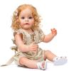 22 Inch Full Silicone Body Reborn Dolls Alive 55 Cm Cute Suesue Rooted Hair Newborn Babies Doll Soft Vinyl Real Life Simulation Doll Kid Festival Gift