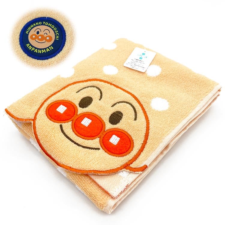 Marushin Anpanman Face Towel 768787 Marushin "Hello! Anpanman"