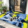 Anime S-Soul E-Eater Floor Mat Soft Flannel Floor Mat  Suitable for Entryways, Living Rooms, Bedrooms, and Bathrooms
