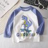 Vêtements pour enfants garçons filles T-shirt vêtements pour enfants hauts de bande dessinée à manches longues vêtements pour bébé automne hiver coton imprimé sweat-shirt