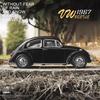 Volkswagen Beetle 1967 Retro Classic Car Simulation Diecast & Toy Vehicle Pull Back & Doors Open RMZ City 1:36 Alloy Model Gifts For Children
