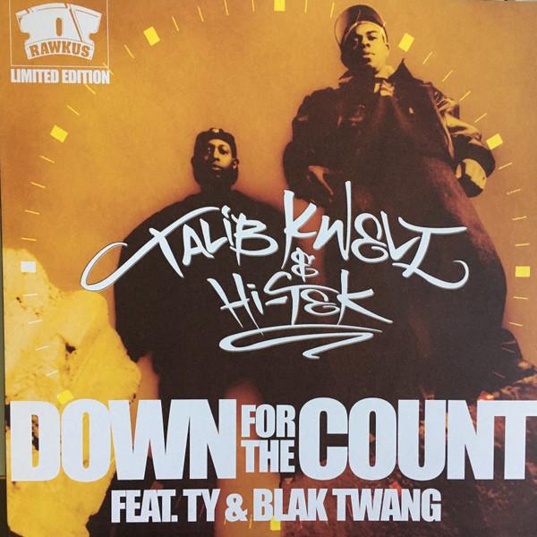 

12inch Record TALIB KWELI & HI-TEK - Down For The Count RWK308T Rawkus 2001 UK Rap & Hip-Hop/R&B Used