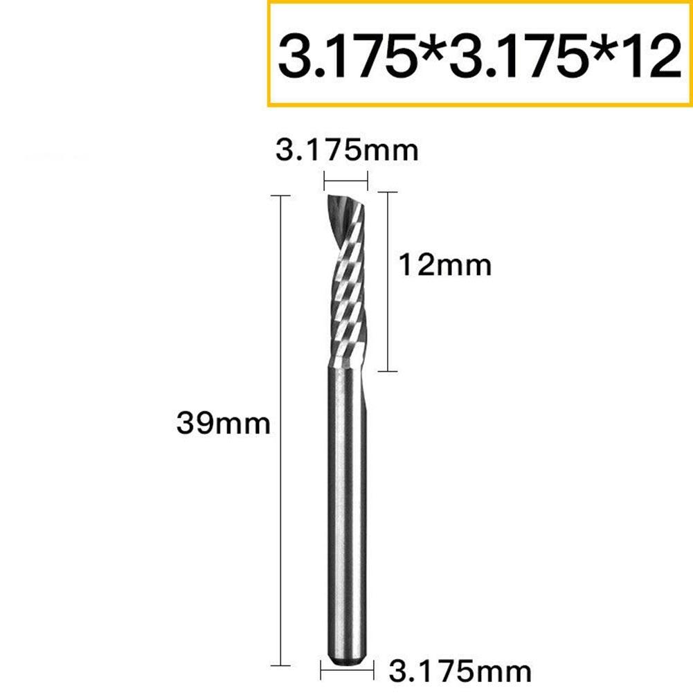 Efficient and Spiral Milling Cutter Perfect for Acrylic and Board