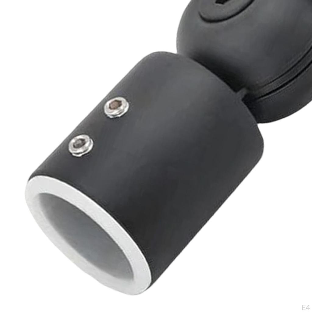 Adjustable Stainless Steel Rod Connector for Shower And Window Installation