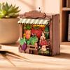Mini Cute Refrigerator Magnets DIY 3D Puzzle Magnetic Building Blocks Assemble