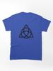 Charmed Charmed Sign / Triquetra / Witches Knot / Witch Symbol / Drawing for Spiritual Women Classic T-Shirt