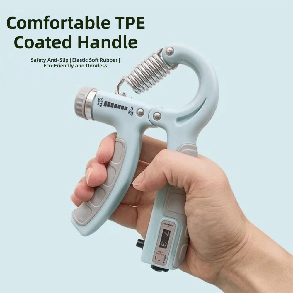 With Counter Grip Strength Trainer Adjustable Resistance Hand Squeezer  Wrist Exercise
