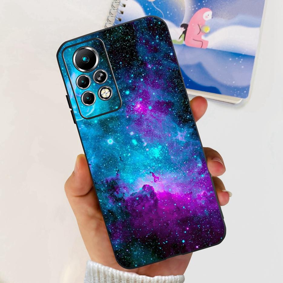 For Infinix Note 11 Pro Case X697 Cute Painted Back Cover Soft Silicone Phone Cases For Infinix Note 11 Note11 Pro Fundas Bumper