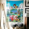 Digimon Ultimate Adventure Tapestry Background Cloth Fashion Print Homestay Soft Decoration Tapestry Background Cloth Soft