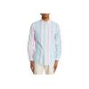 Polo Ralph Lauren SS24 Logo Embroidered Striped Long Sleeve Shirt Men Shirts Multicolor 710937406-001