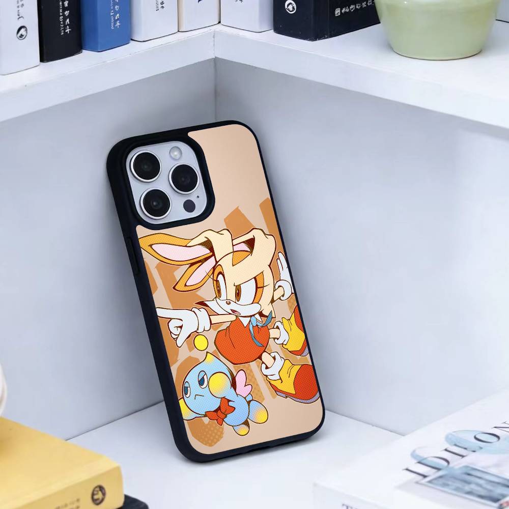 

S-Sonic The H-Hedgehog Phone Case For iPhone 14,16,15,13,17,12,Plus,Pro,Max Magnetic For Magsafe Frosted Cover iPhone15PROMAX
