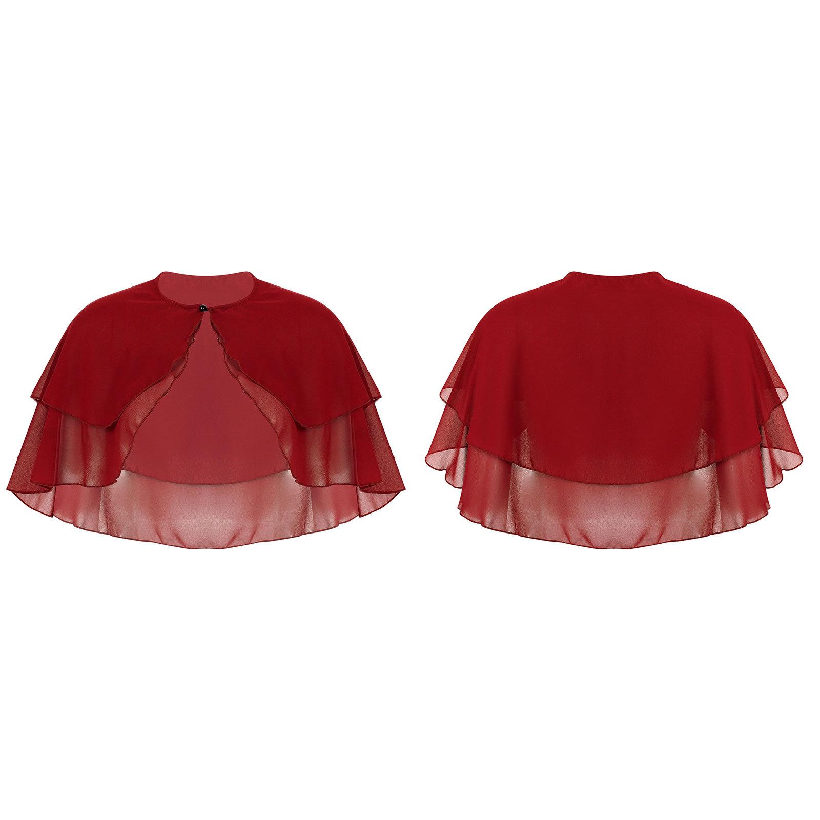 Женская элегантная шифоновая шаль — фото 4