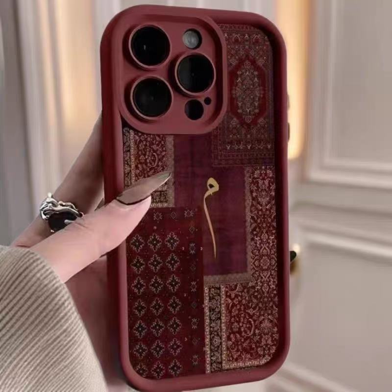 European and American Retro Style Apple 17Promax Mobile Phone Case iPhone16/1514 Protective Case 11/12 Soft 13