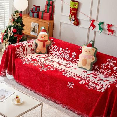 Christmas Sofa Cover Cloth Full-Cover Sofa Cushion Four Seasons Universal Cover Blanket Universal Cover