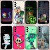 Husă de telefon D-Dandys W-World Pentru Samsung Galaxy A13,A21s,A22,A31,A32,A52,A53,A71,A80,Carcasă Neagră Moale