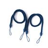 2 Pieces Home Hotel Polyester Curtain Holdback Living Room Bedroom Drape Tieback Decorative Holder Waved Rope Decor