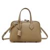 Imported TC Top Layer Cowhide Versatile Commuter Handbag Genuine Leather Boston Pillow Bag Textured Single Shoulder Women's Bag