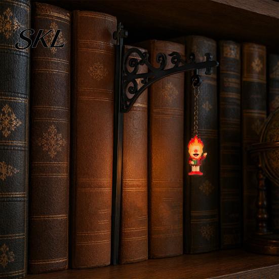 Innen-Akzentbeleuchtung Kreative Bücherregal-Lampe mit warmem Schein für gemütliche Leseecken, Retro Preppy Dunkle Fantasy Wohnkultur Dekorative Laterne