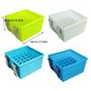 Fishing Box Lined Box Baits Container Night Fishing Baits Storage Box Fish Baits Holder Case Fishing Tackle Organizers