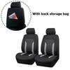 Universal Fit Car Seat Cover Set Gray Mesh 1/2 Seats Cover New Universal Car Seat Covers  Sedans