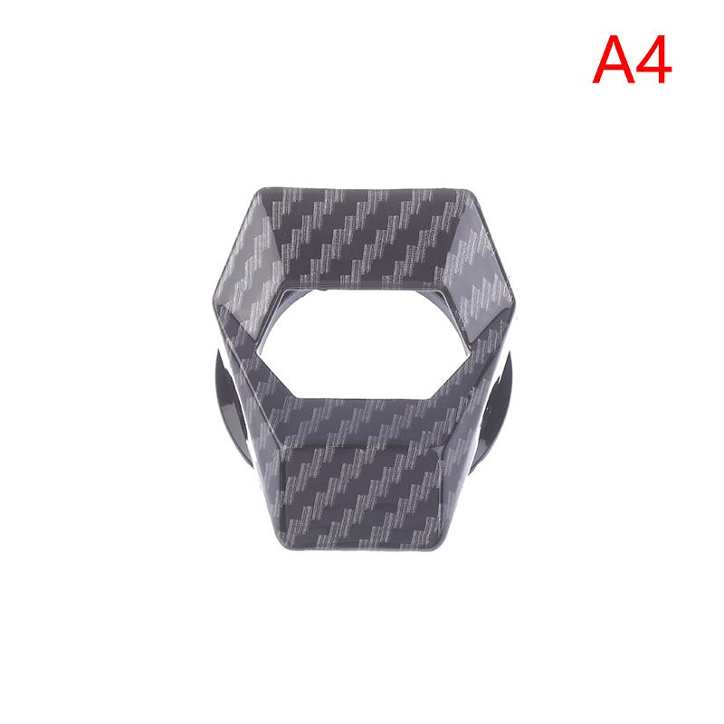 1Pc Car Interior One-Key Start Ignition Engine Stop Push Switch Button Anti-scratch Protective Cover Decoration Sticker