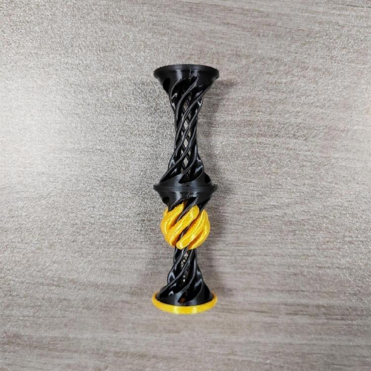 3D Print Spirals Toy Passthrough Pyramid Toy For Stress Relieving And Concentration Improvement for Office and Classroom