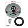 Motorrad CNC Tankdeckel Abdeckung Für KAWASAKI ER6N ER6F ER650 ZZ1400 ZX14R Z650 NINJA650 Z800 Z1000 ZX6R ZX1000S/SX