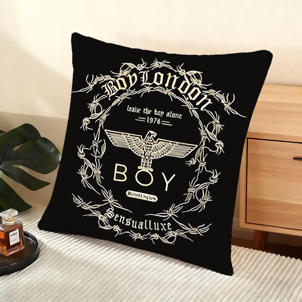 Brand B-Boys London Cushion Cover Soft Short Plush Pillow Cover Smooth Cozy Texture Aesthetic Cushion Case Home Decor