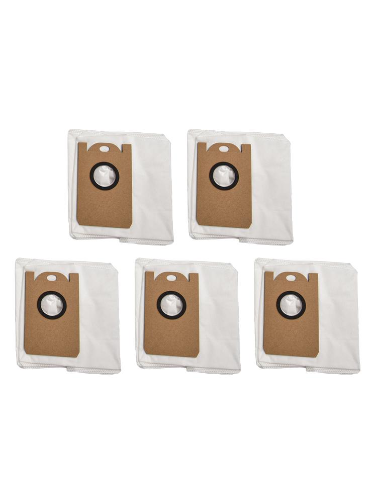 Vacuum Bags for HONITURE For Q6 Pro Robotic Vacuum Cleaner Replacement Dust Bags 5 Pieces for Regular Cleaning and Maintenance