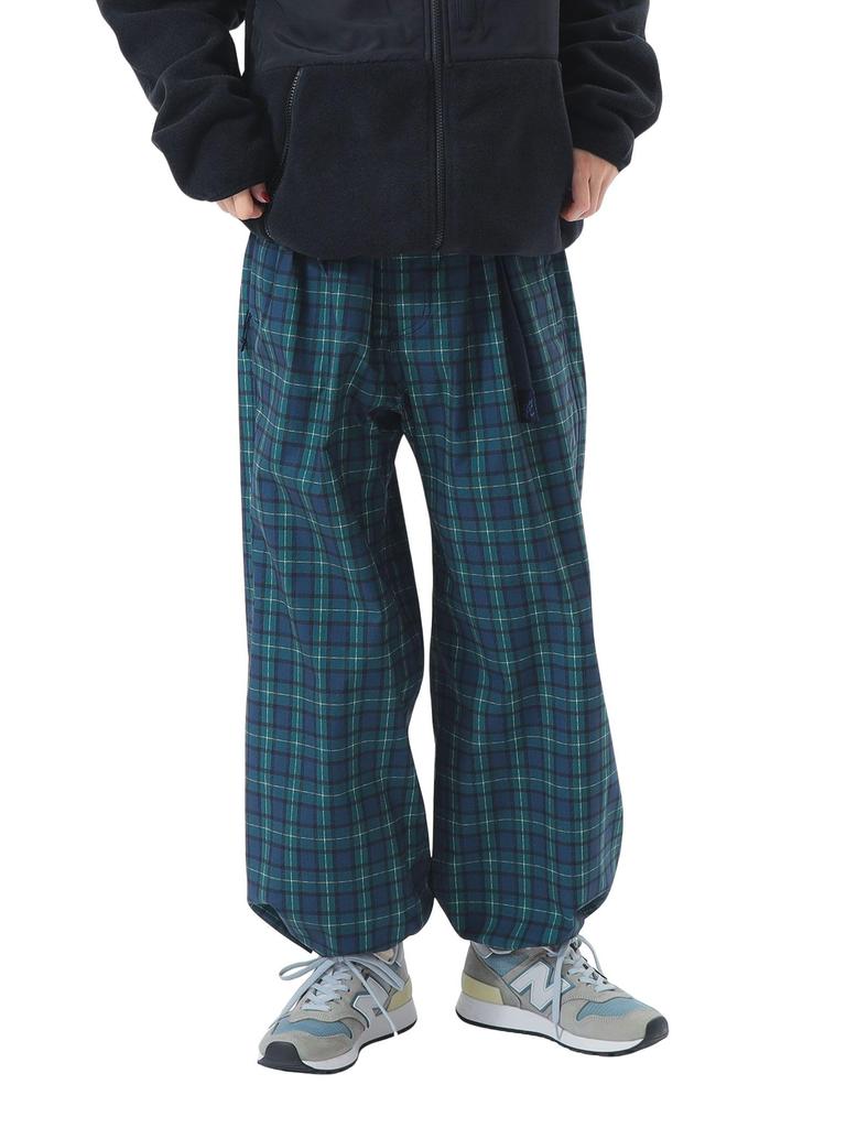 Beams Boy Work Pants [Special Order] Gramicci/Ripstop Slacks Women's BLACKWATCJ FREE