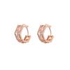 2024 Luxury Zircon Ear Cuffs: Women's Versatile High-End Fashion Hoops