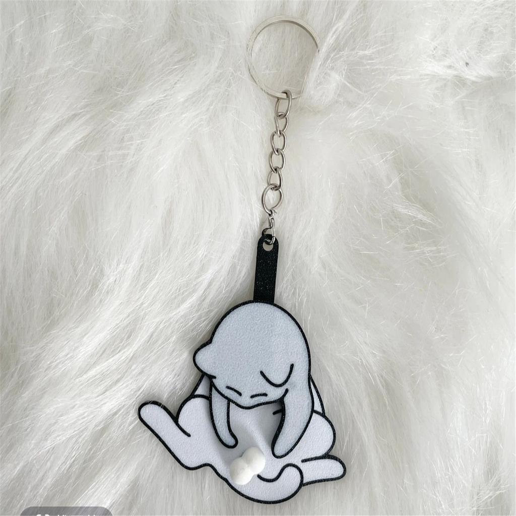 Interaktiver Katzenanhänger mit lustigen drehbaren Kugeln Tieranhänger Schlüsselanhänger-Zubehör Ausgefallenes Zubehör für Rucksack Handtasche